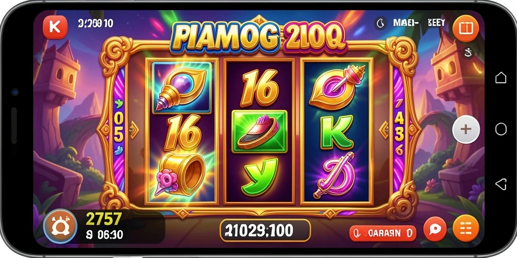 Tampilan gameplay Slot yang seru dan interaktif.
