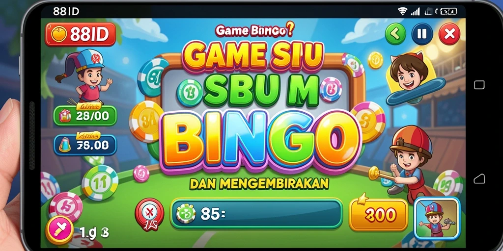 Tampilan gameplay seru dari 88ID di arena Bingo.