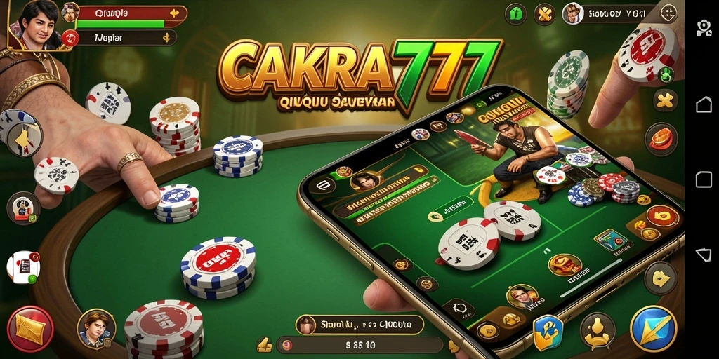Tampilan gameplay QiuQiu yang menarik dan seru.