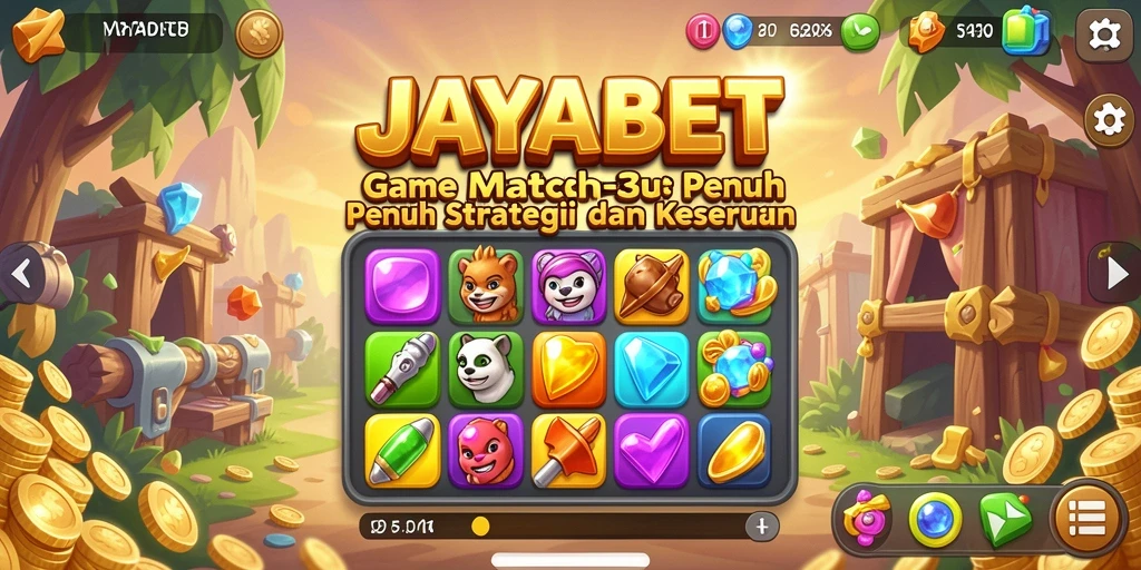 Tangkapan layar JAYABET menunjukkan gameplay yang seru dan penuh warna.