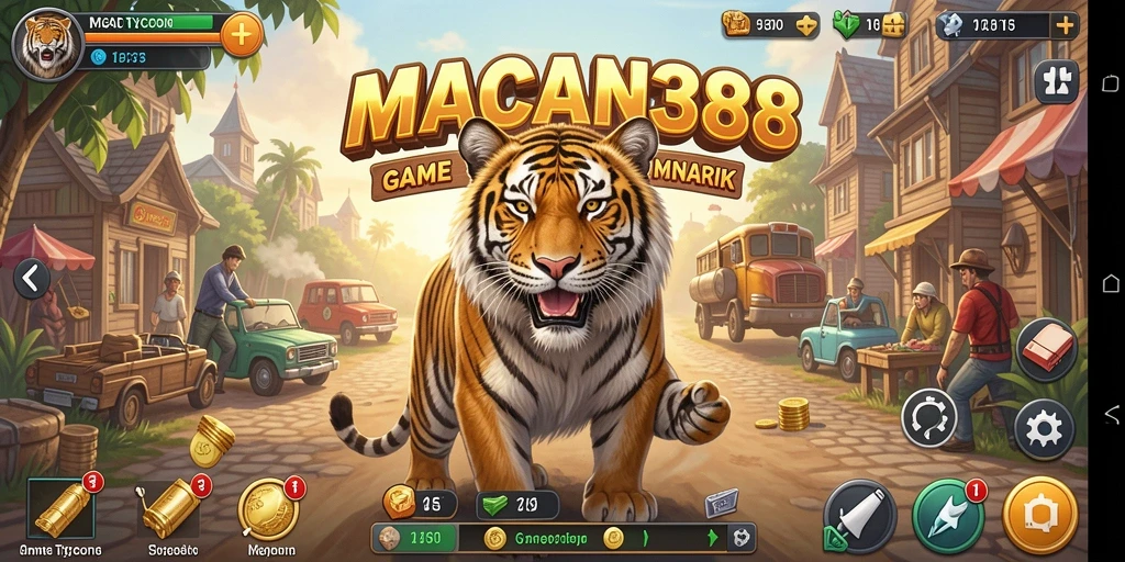 Tampilan gameplay seru dan strategis dalam MACAN388.