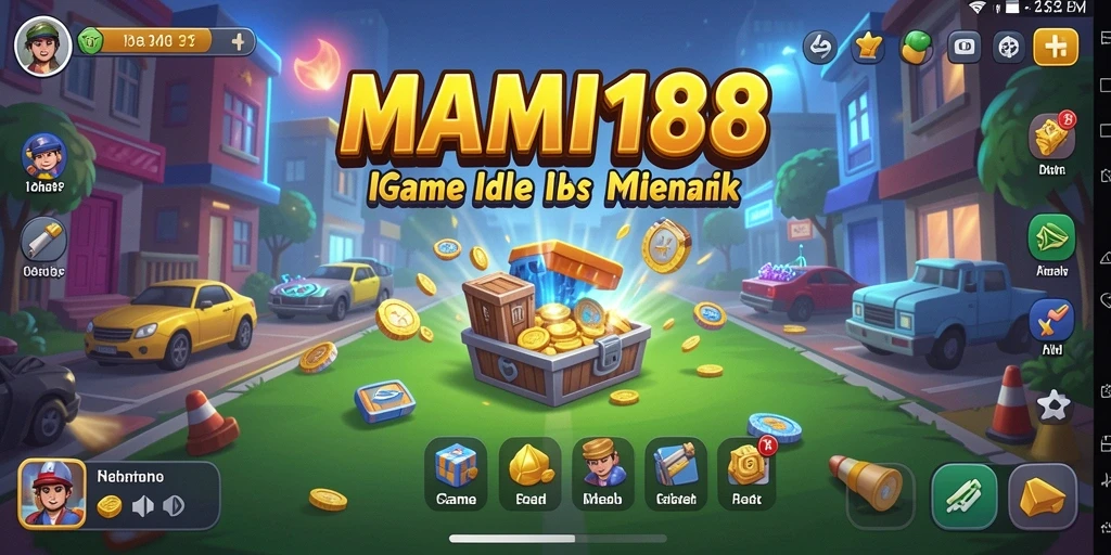 Tangkapan layar MAMI188 menampilkan gameplay Idle yang menarik dan interaktif.