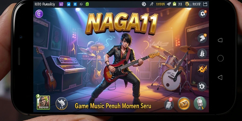 Tangkapan layar gameplay NAGA11 yang seru dan interaktif.