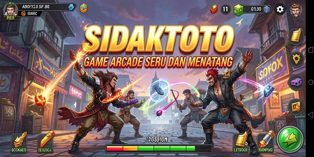 Tampilan seru gameplay SIDAKTOTO dengan berbagai tantangan.
