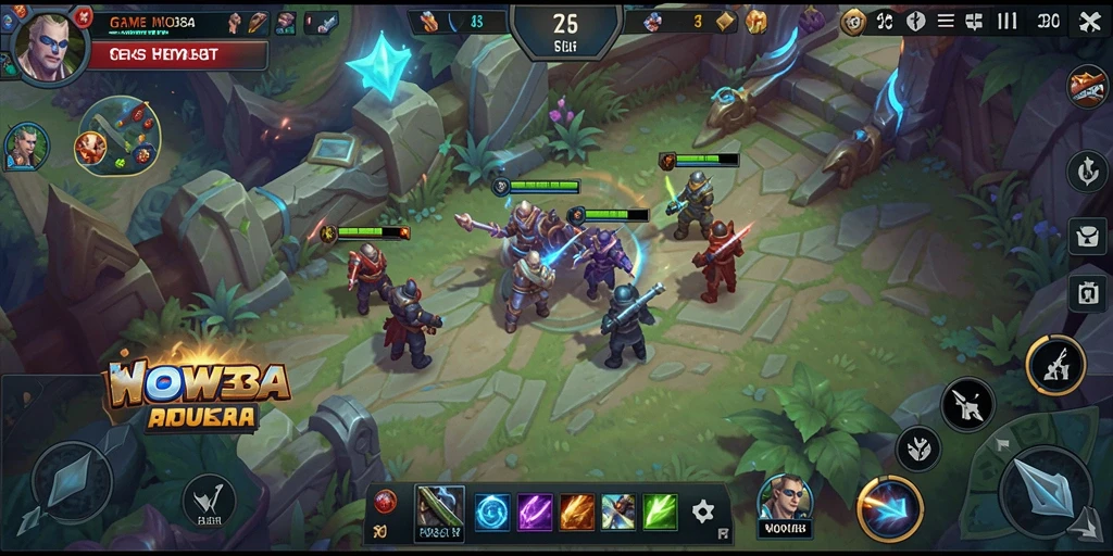 Tampilan gameplay menarik dari WOW33 yang penuh aksi.