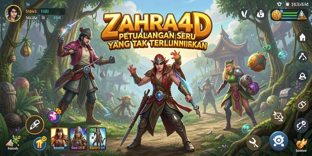 Tampilan gameplay seru dari ZAHRA4D dalam petualangan menegangkan.